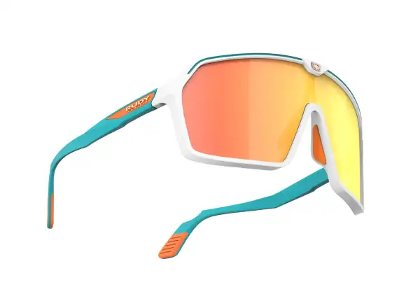 Rudy Project Spinshield Sonnenbrille White-Emerald/Multilaser Orange