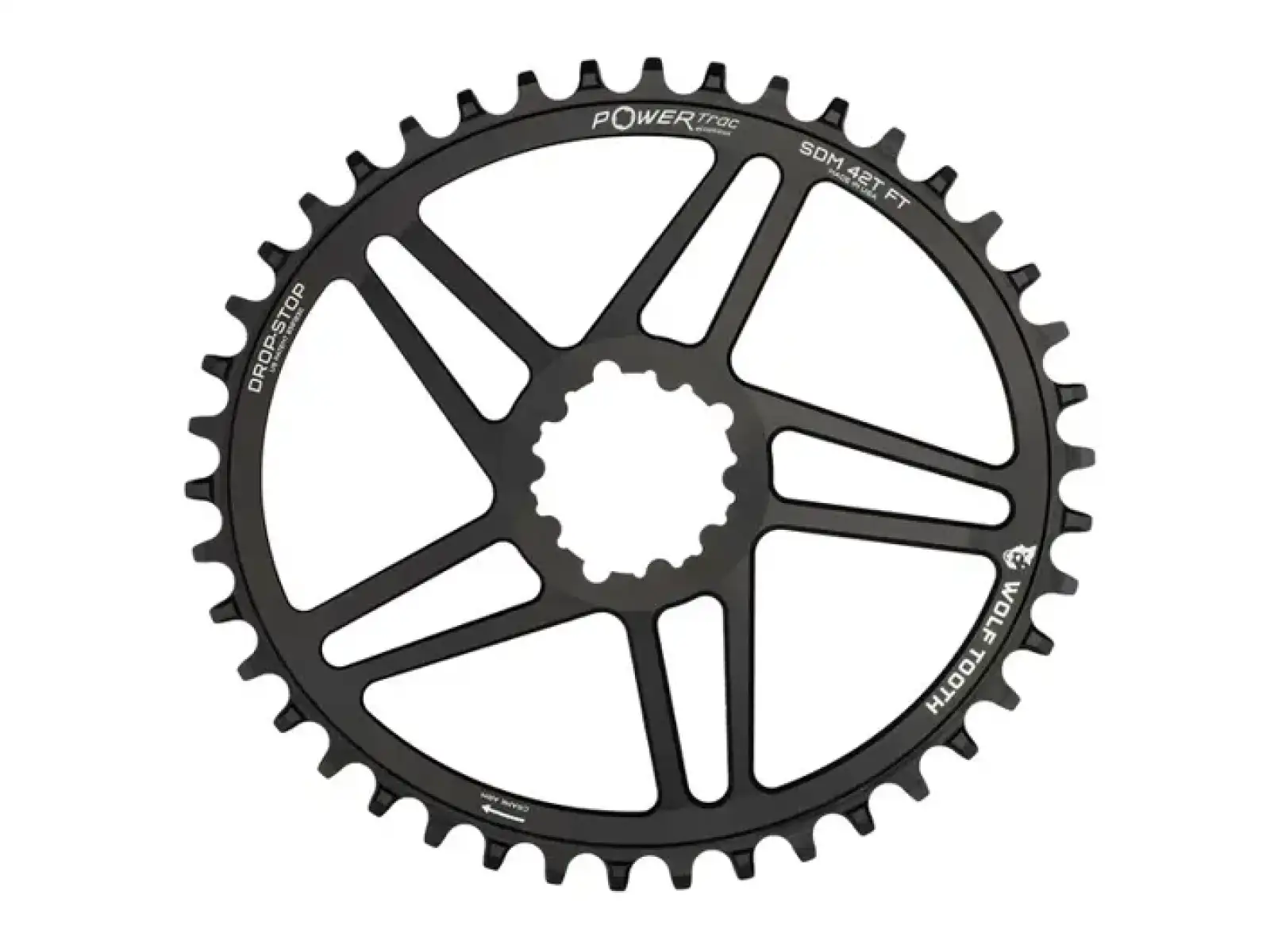 Wolf Tooth Kettenblatt 110x40 SDM Oval für Sram Flattop
