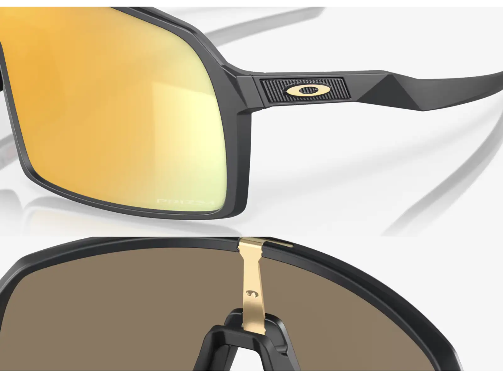 Oakley Sutro Sonnenbrille Matte Carbon/Prizm 24K