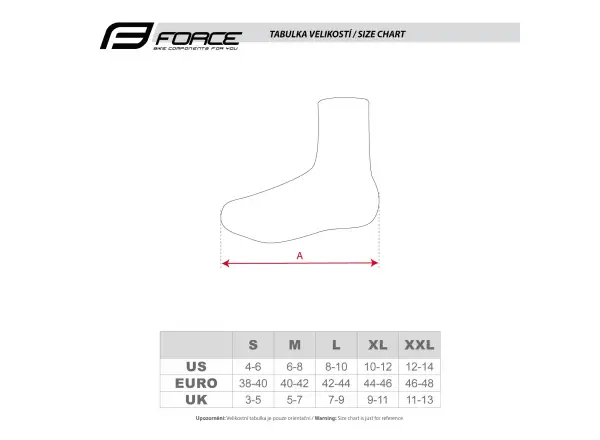 Die Force Neopren-Überschuhe für Rennradschuhe in Schwarz sind einfach zu benutzen.
