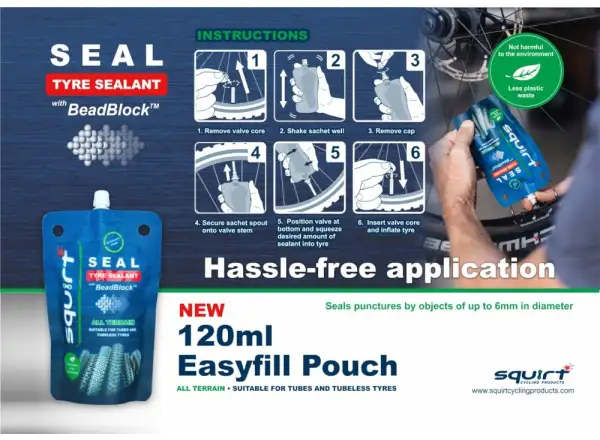 Squirt Seal tubeless Dichtmittel 120 ml