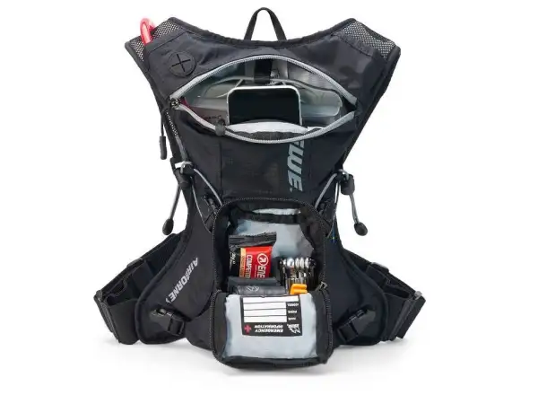 USWE Airbone 3 Rucksack 3l Schwarz/Grau