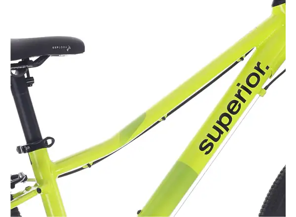 Superior RACER 24 Kinderfahrrad Matte Radioactive Yellow