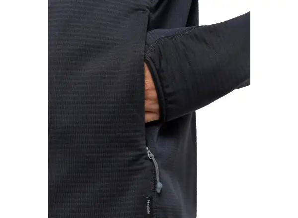 Haglöfs L.I.M Mid Multi Hood Herren-Sweatshirt True Black