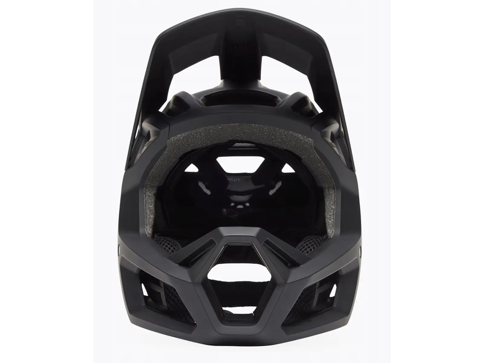 Fox Yth Proframe Ce Kinder-Downhillhelm Mattschwarz