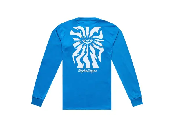 Troy Lee Designs Skyline Ride Tee One Eye Aero Herren Trikot langer Ärmel Blue