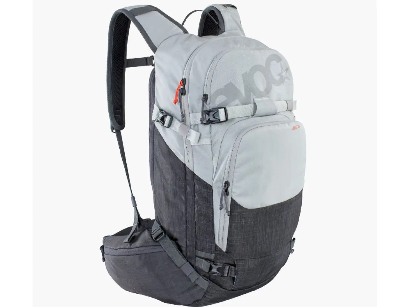Evoc Line 30 Rucksack Silber/Heather Carbon Grau