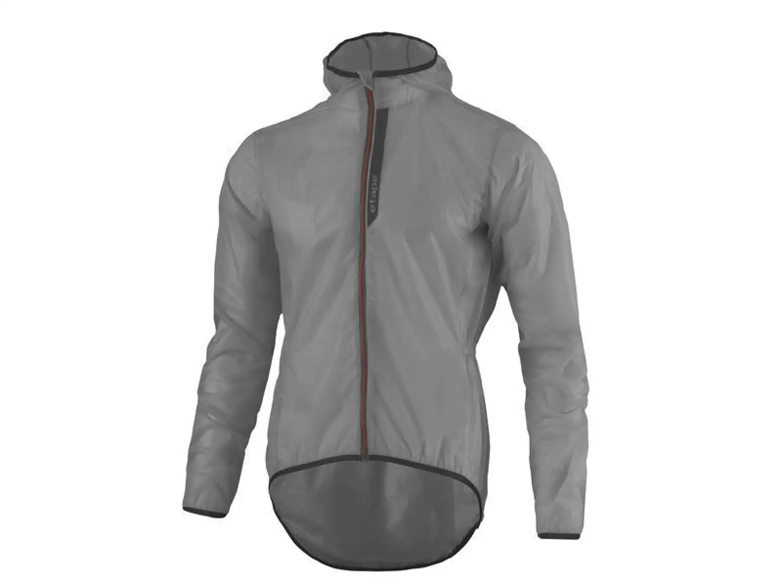 Etape Vento Herren Regenjacke grau transparent