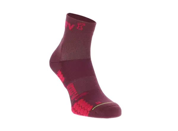 Inov-8 Trailfly mittelhohe Socken teal/lila