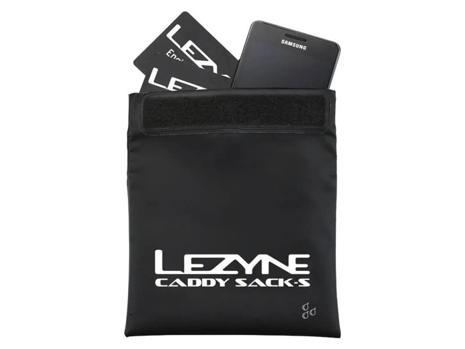 Lezyne Caddy Sack M Tasche für Kleinigkeiten Schwarz