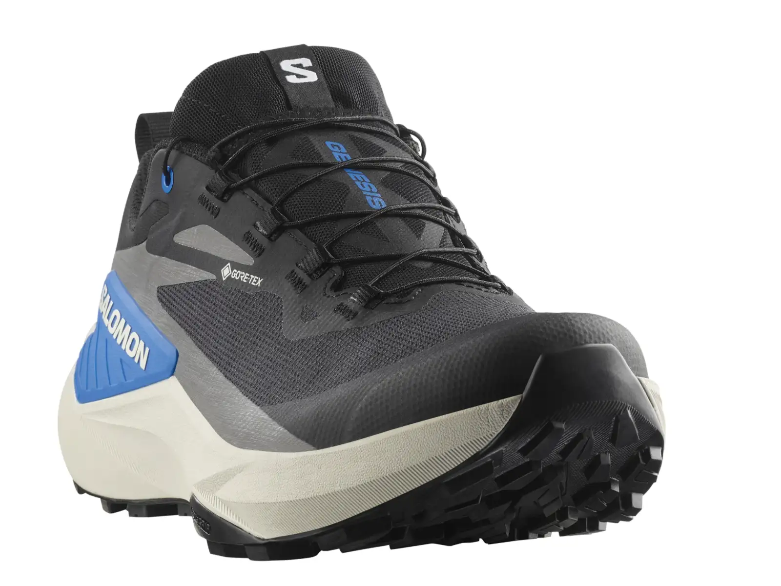 Salomon Genesis GTX Herrenlaufschuhe Black/Lunar Rock