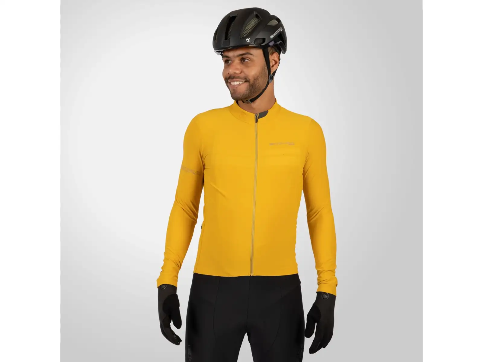 Endura Pro SL II Herrentrikot langarm Senf