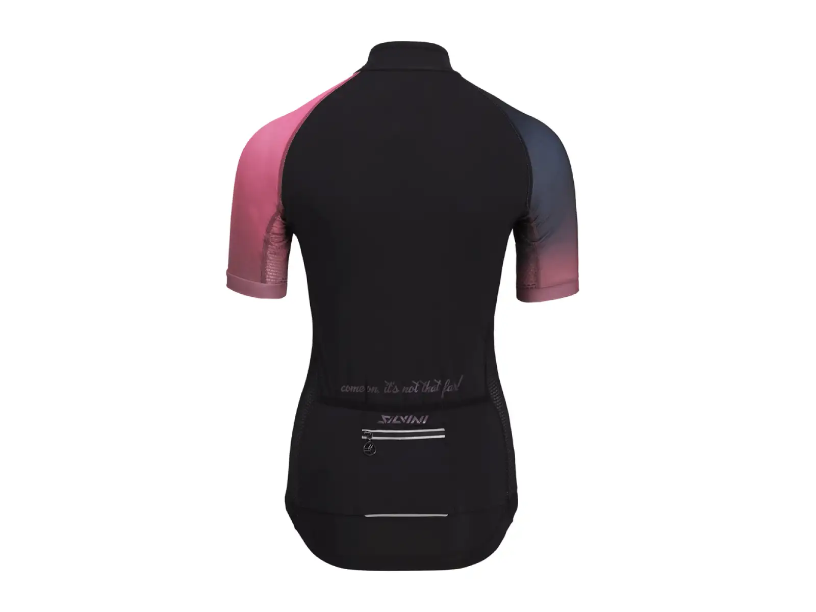 Silvini Mazzana Damen Kurzarmtrikot schwarz/fuchsia