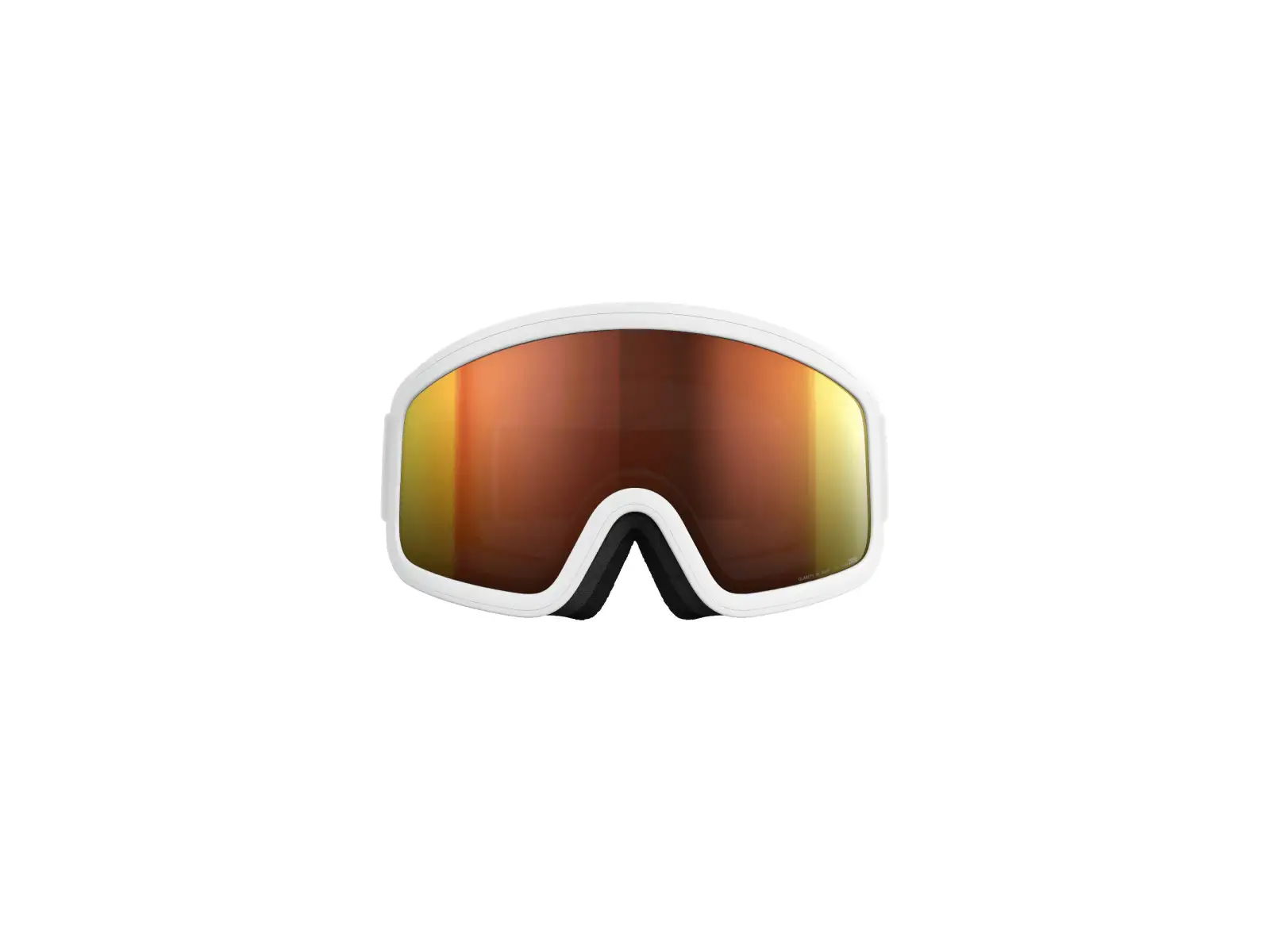 POC Ciasma Skibrille Hydrogen White/Partly Sunny Orange