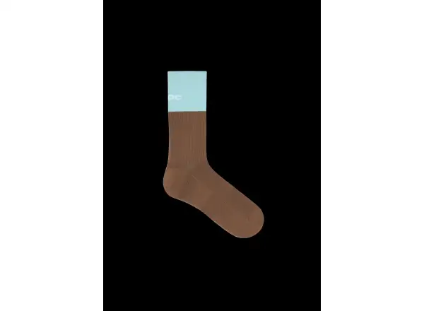POC Motion MTB Long Socken Bronzite Brown/Lazurite Blue