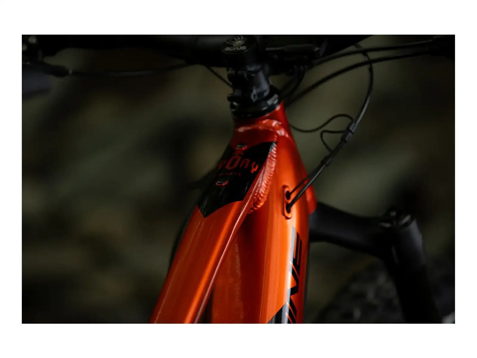 Rock Machine VYÖRY e90-26 Fatbike E-Bike Metallic Orange/Black MUSTER