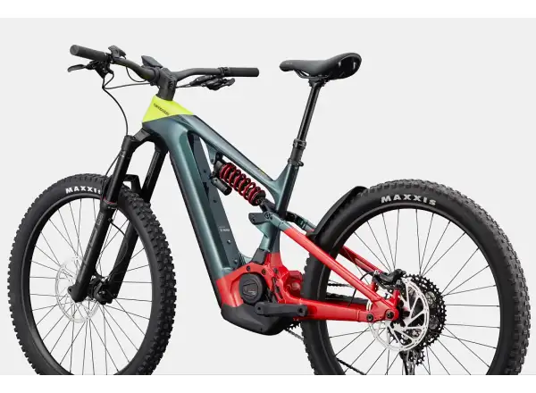 Cannondale Moterra Neo Carbon LT 1 vollgefedertes Elektrofahrrad Gunmetal Green