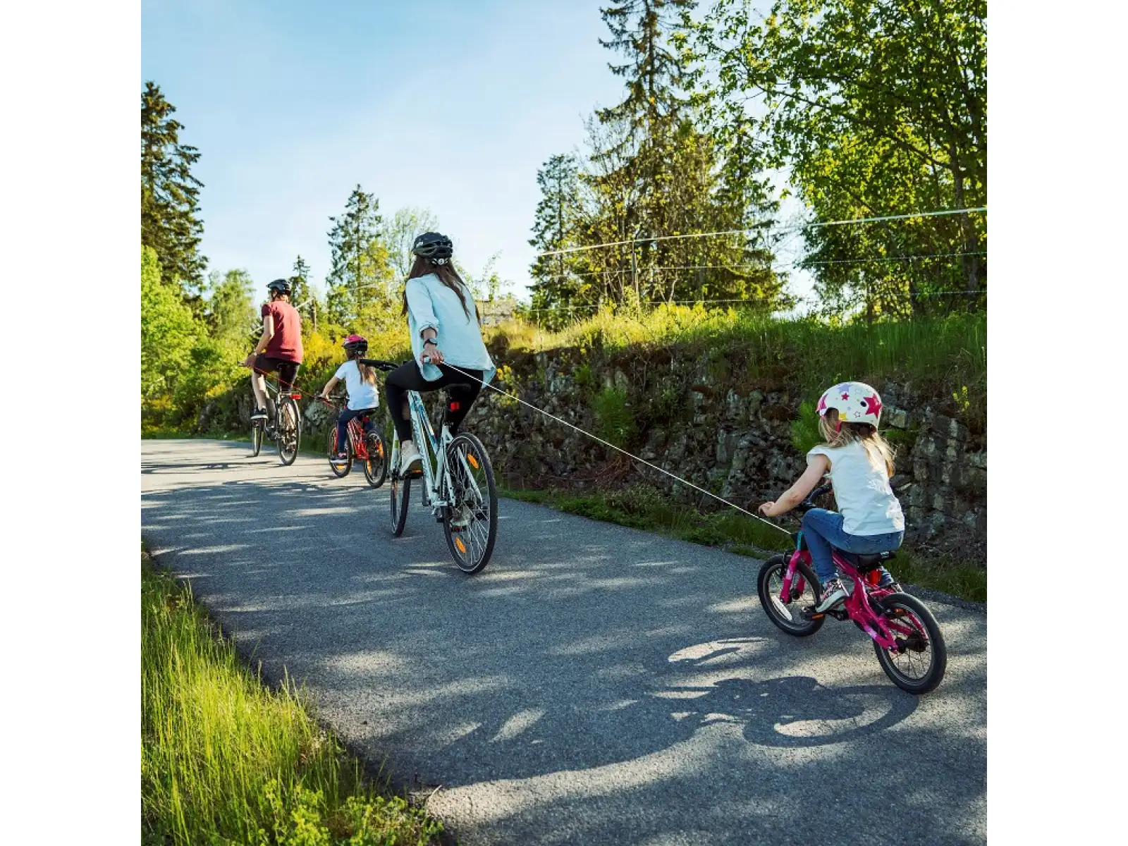 Kidreel Rolle für Kinderfahrräder blau