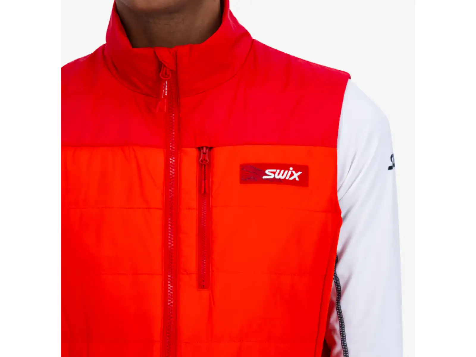Swix Surmount Primaloft Herrenweste Feuriges Rot