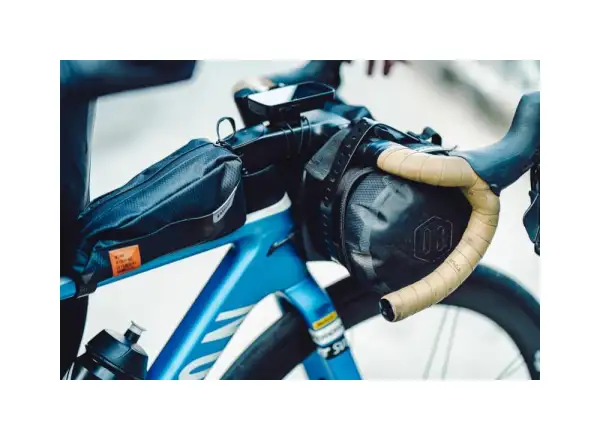 Woho X-Touring Top-Tube Tasche am Rahmen 850 ml Cyber-Camo Diamond Schwarz