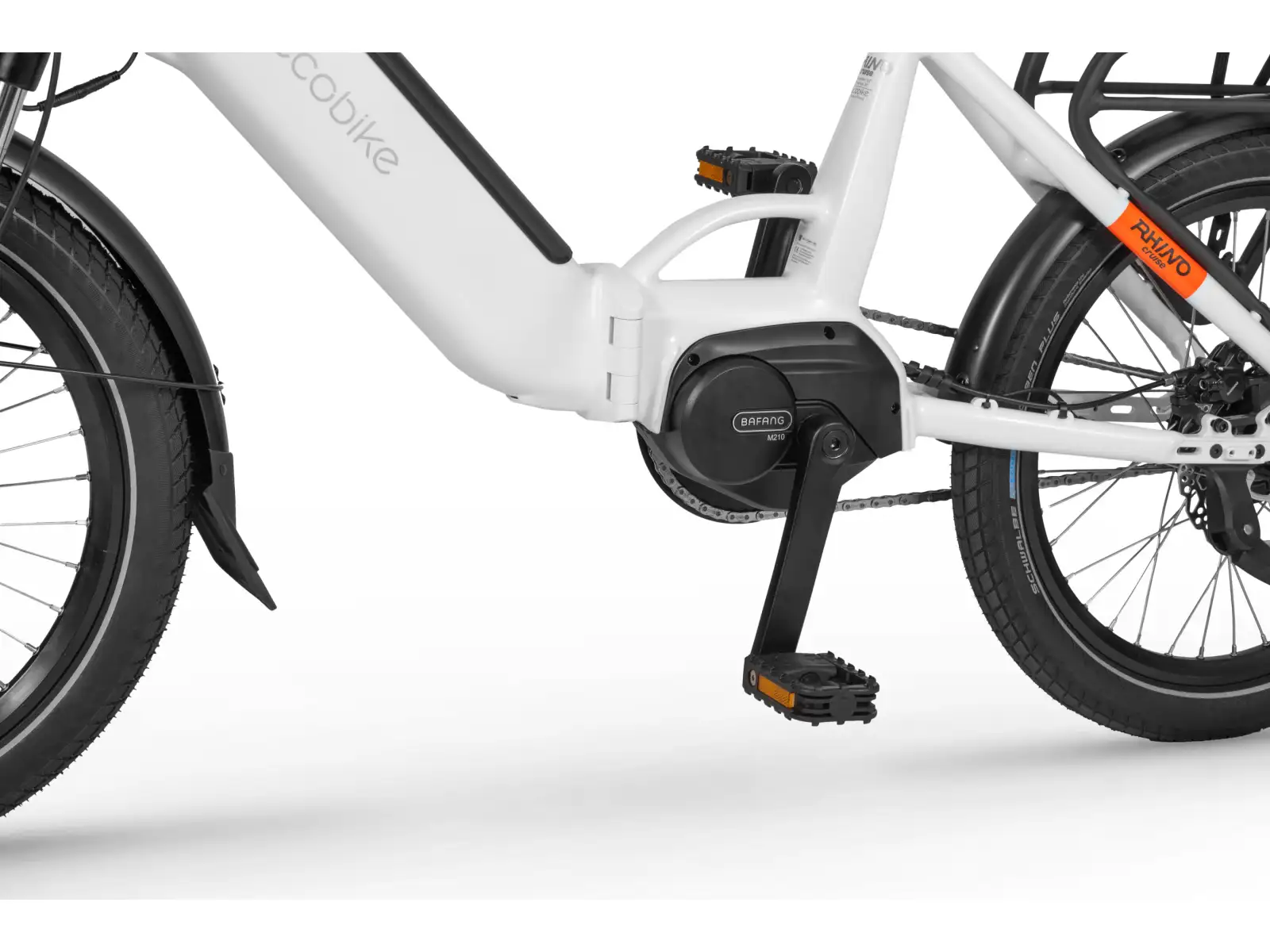 Ecobike Rhino Cruise 504 Wh Arctic weiß faltbares Elektrofahrrad