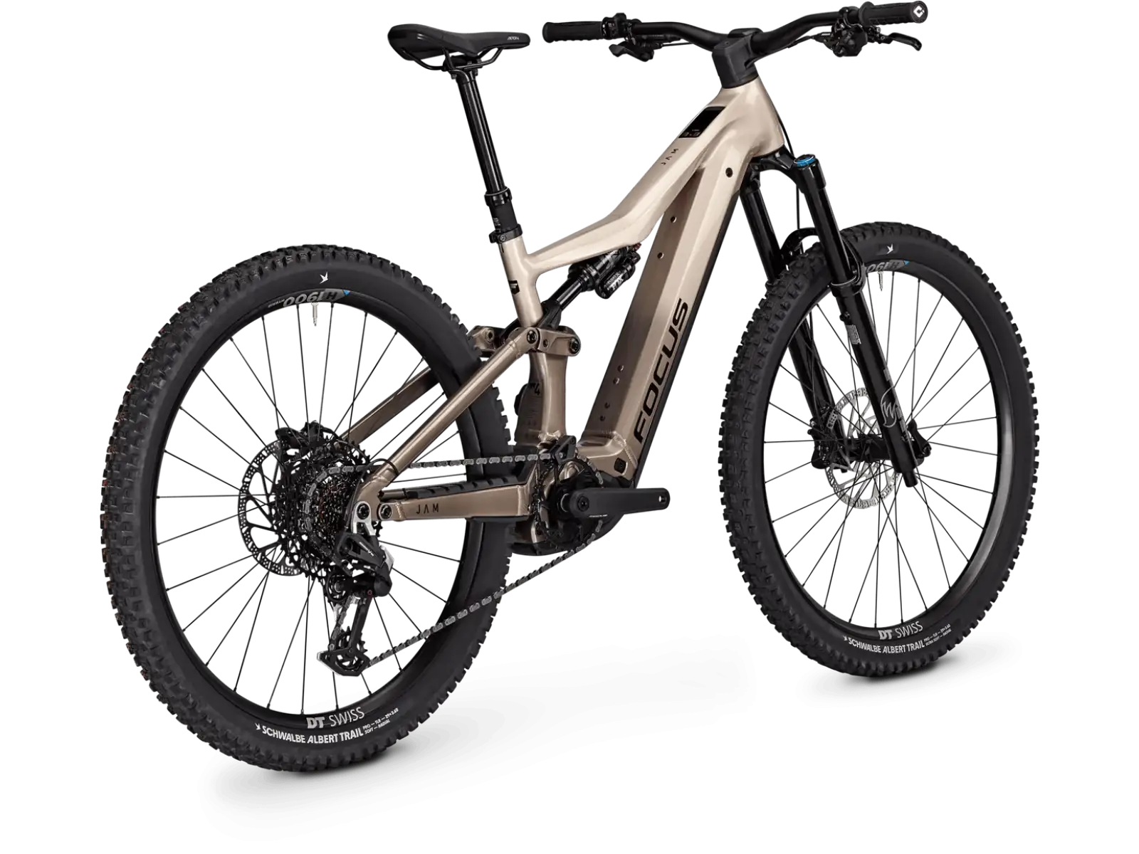 Focus JAM 9 600Wh vollgefedertes E-Bike Adamantsilver / Crystalgrey