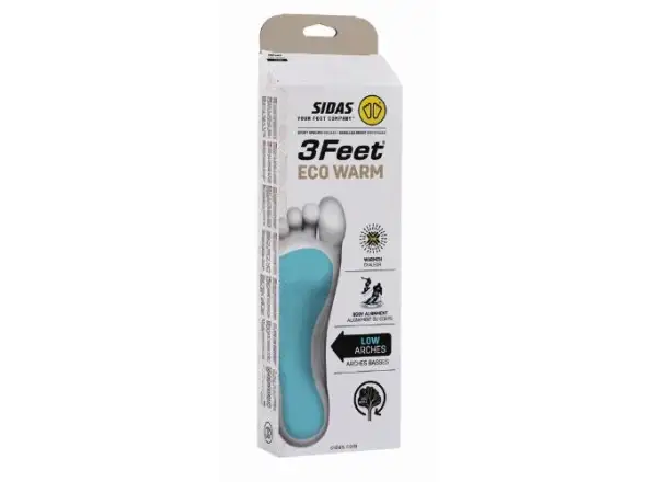 Sidas 3Feet Eco Warm Low Einlegesohlen für Schuhe