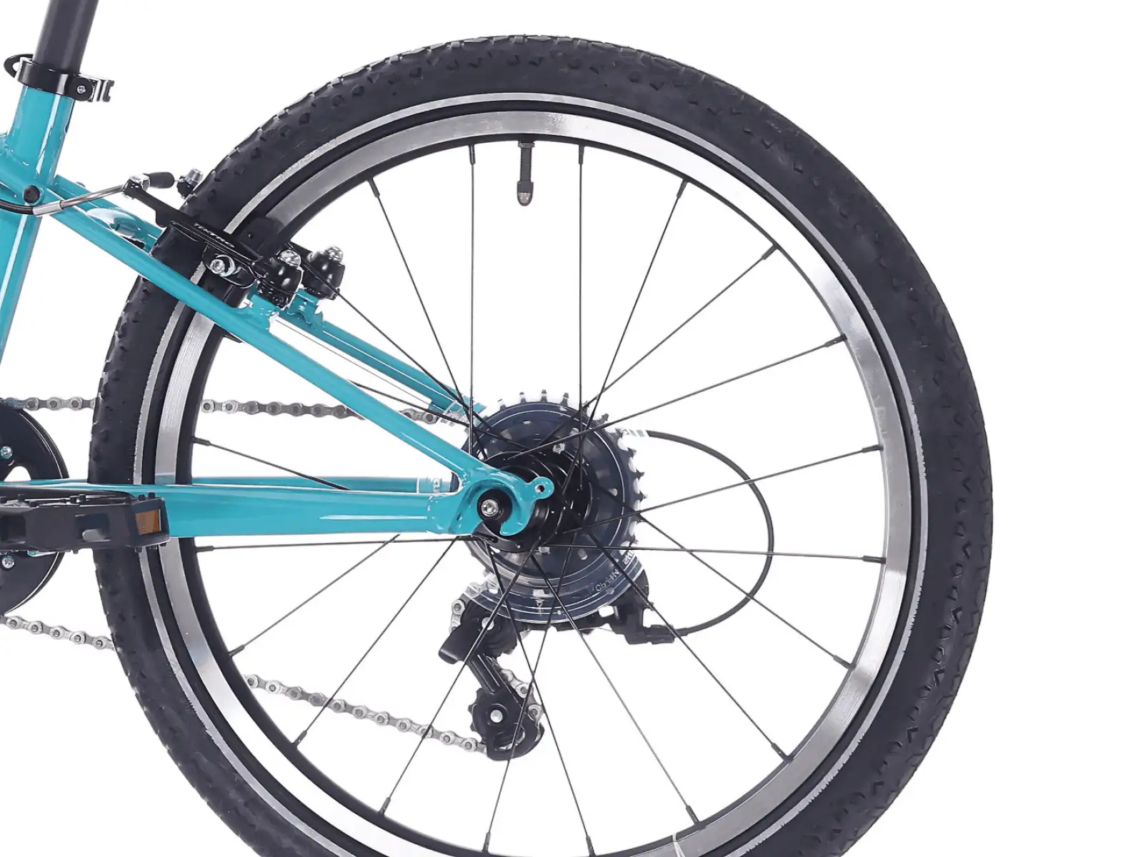 Rock Machine Thunder Jr. 20 VB Kinderfahrrad Jade Blue