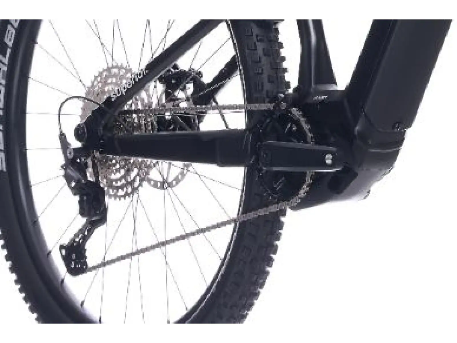 Superior eXF 9019 B fully suspended electric bike in Gloss Copper/Matte Black.