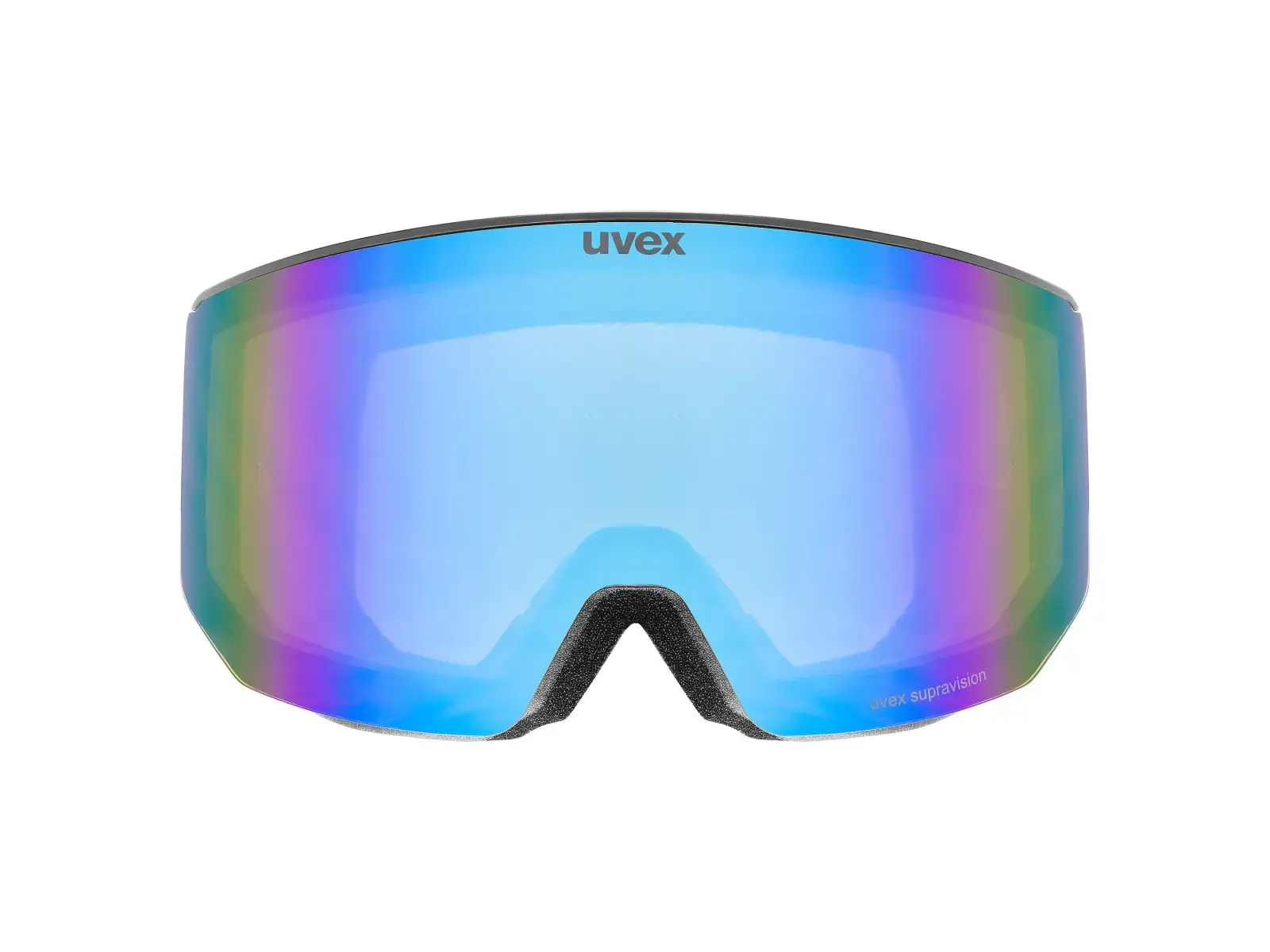 Uvex Lace Attract FM Skibrille black matt/ice - green
