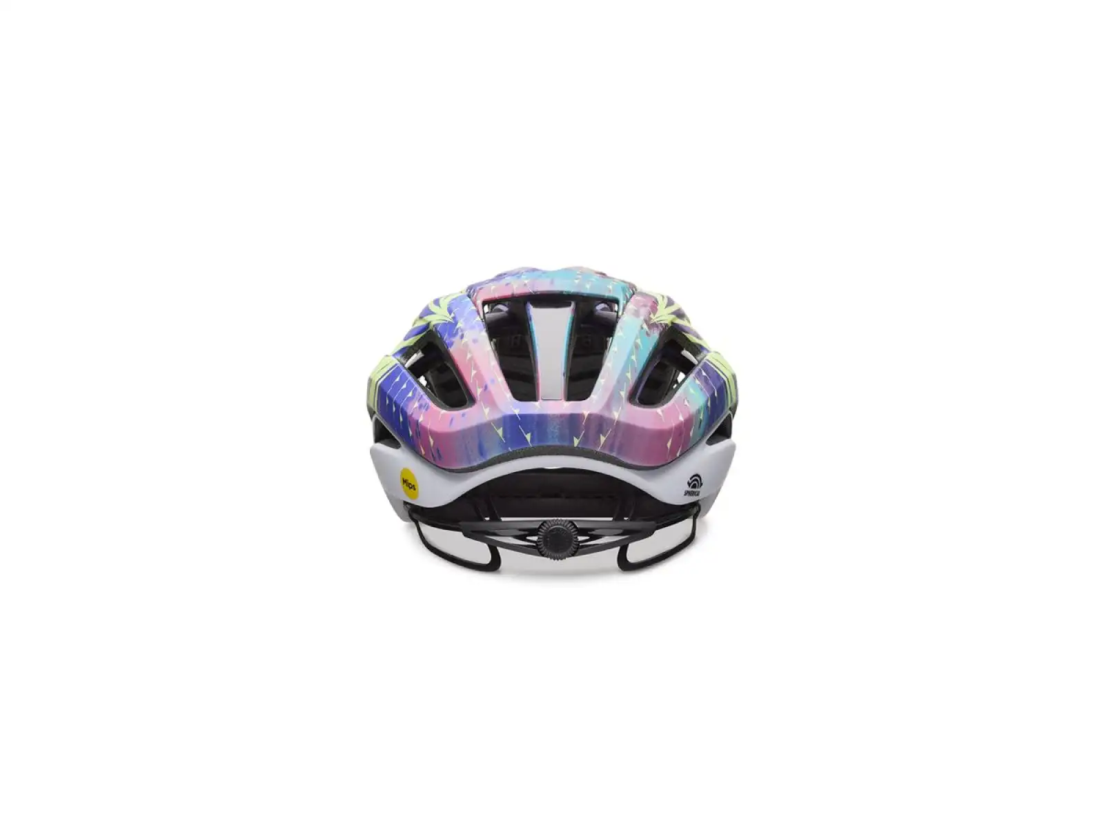 Giro Aries Spherical Helm Mattweiß/schwarz Canyon/SRAM