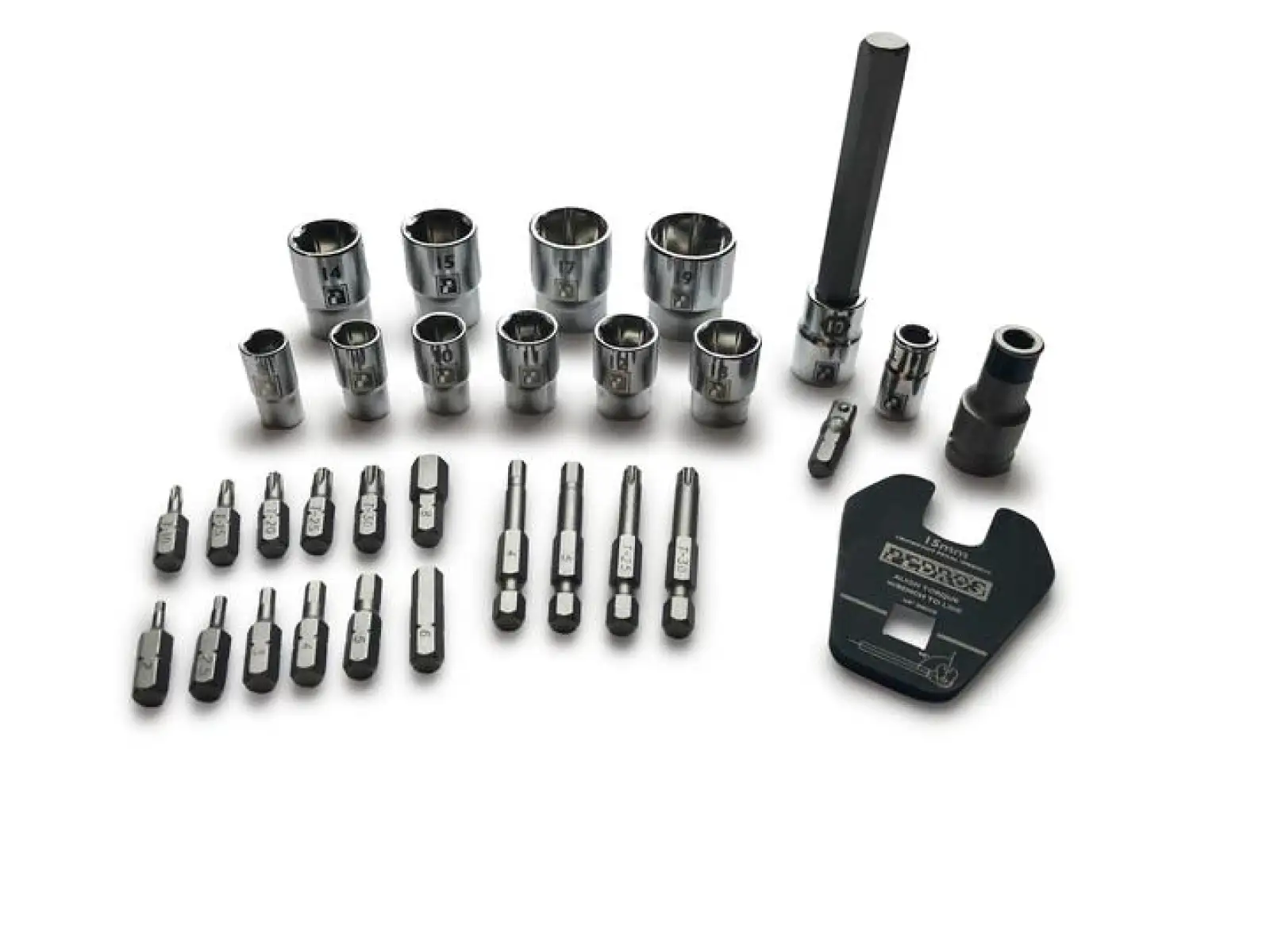 Pedros Pro Set mit 31 Bits.