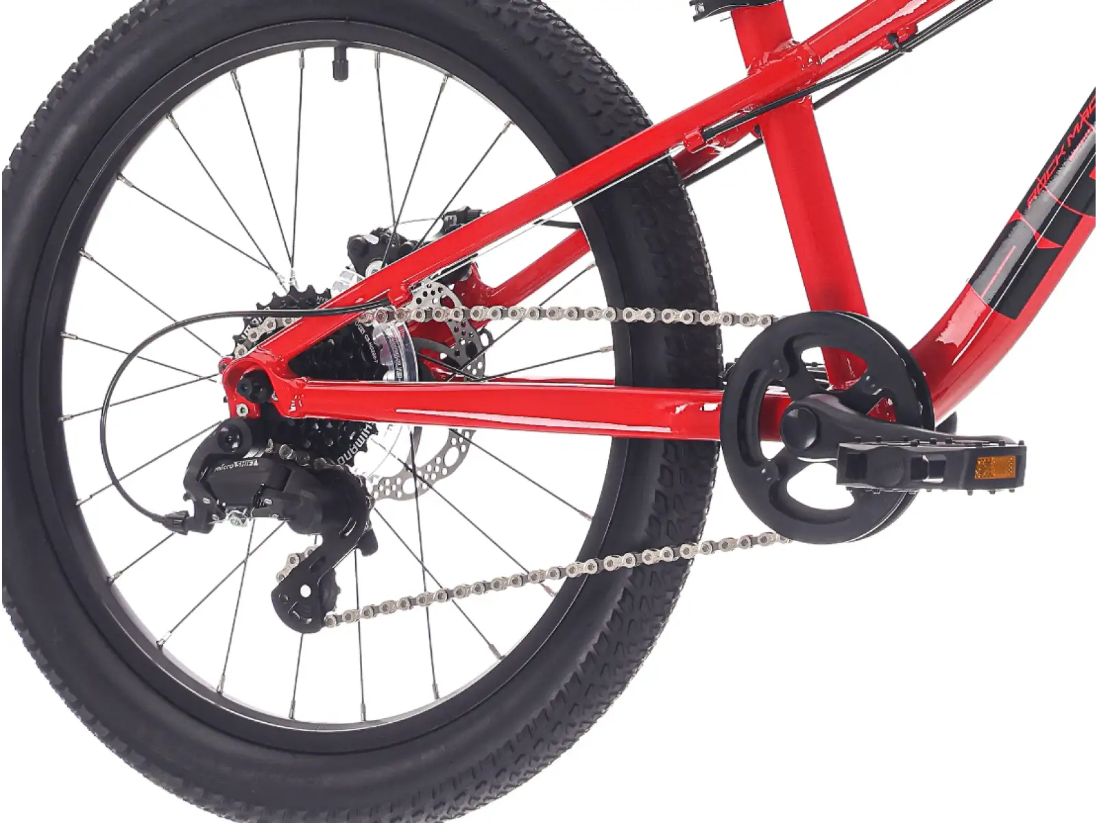 Rock Machine RIFF Tr 20 Kinderfahrrad Gloss Fire Red