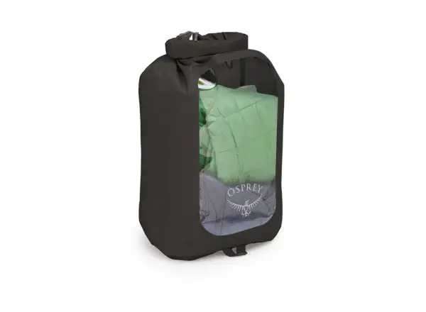 Osprey Ultraleichte Dry Sack 12 Hülle Window Schwarz