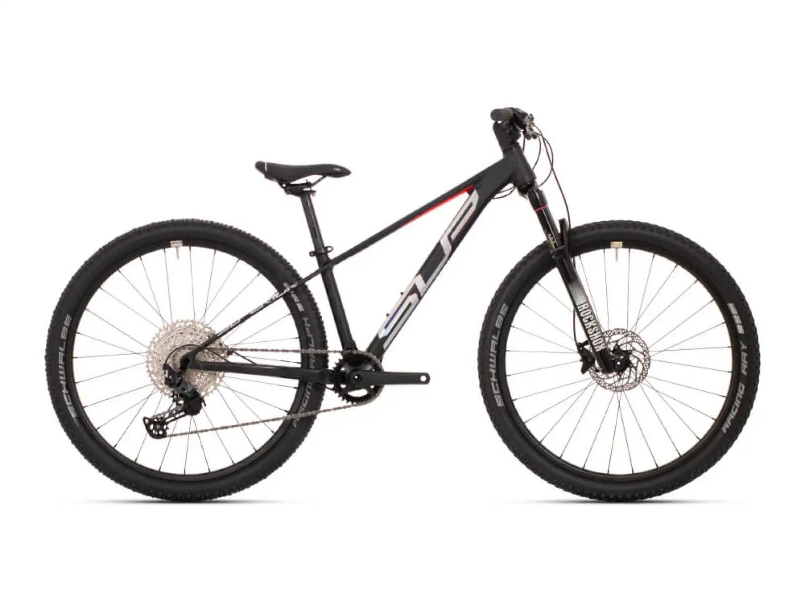 Superior Team 27 Issue Matte Black/Hologram Chrome/Team Red Kinderfahrrad