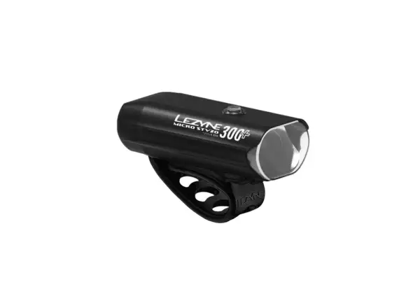 Lezyne Micro StVZO 300+ Frontscheinwerfer Satin schwarz