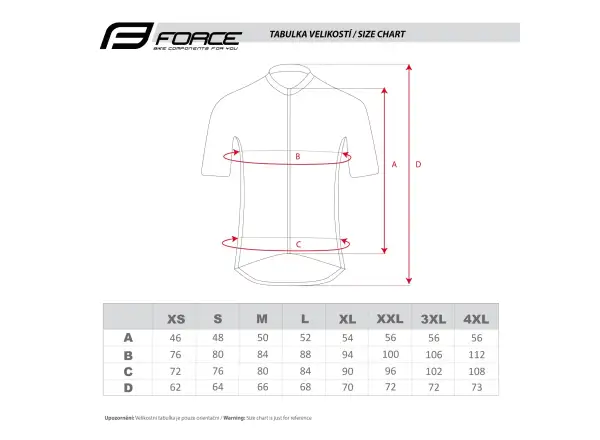 Force Fashion Unisex Kurzarmtrikot schwarz/grau