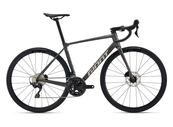 Giant TCR Advanced 2 KOM Rennrad Stealth Chrome