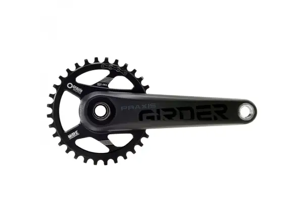 Praxis Works G2 Girder Carbon HD M30 Kurbeln ohne Kettenblatt 165 mm.