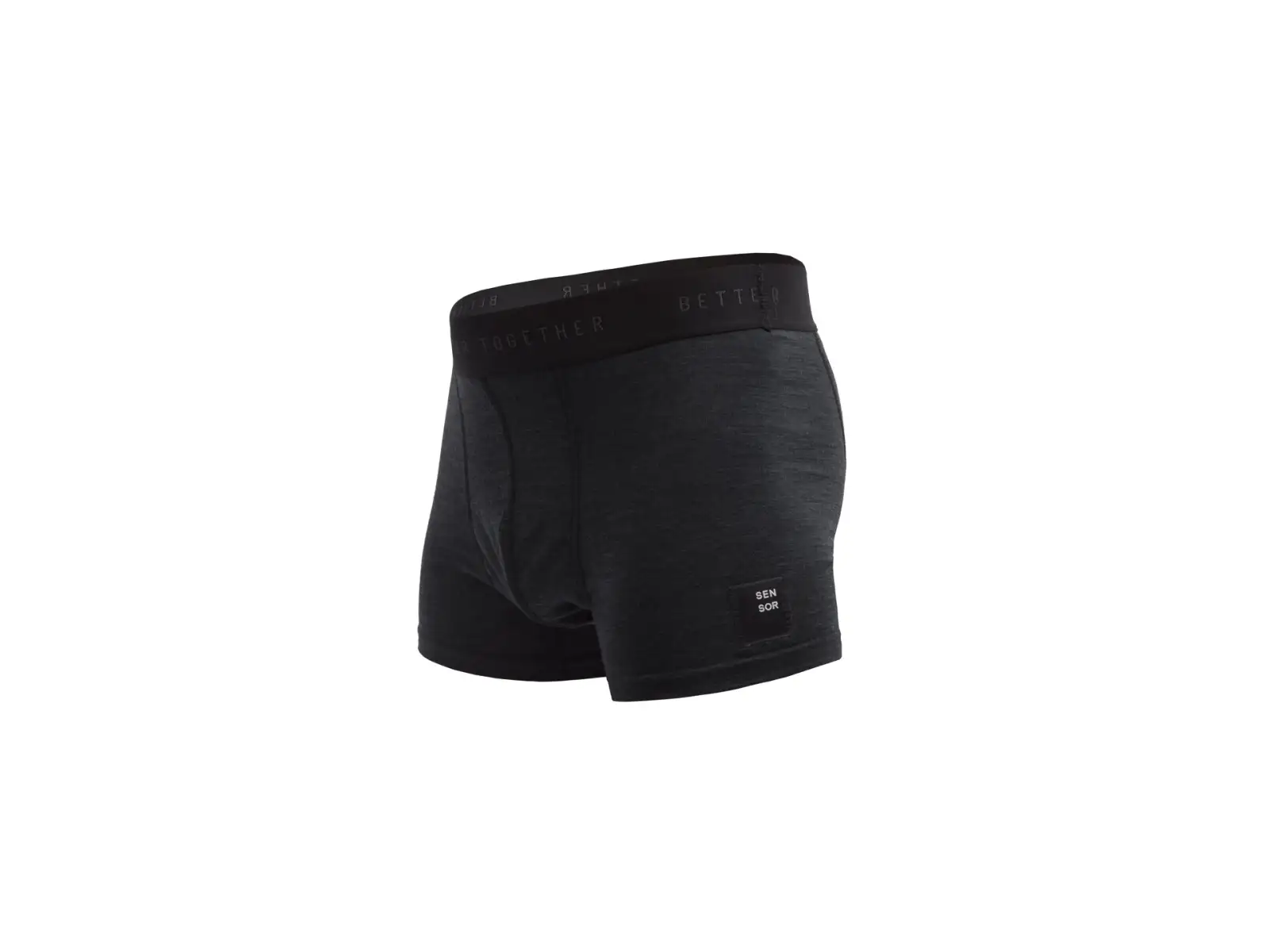 Sensor Merino Cordura Herrenunterwäsche Schwarz