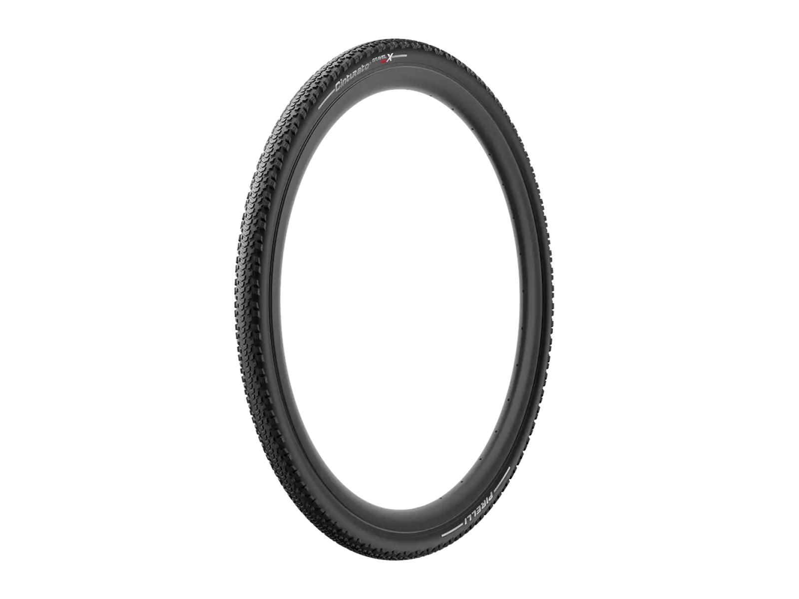Pirelli Cinturato Gravel RC-X 40-622 Schotterreifen aus Kevlar in Schwarz.