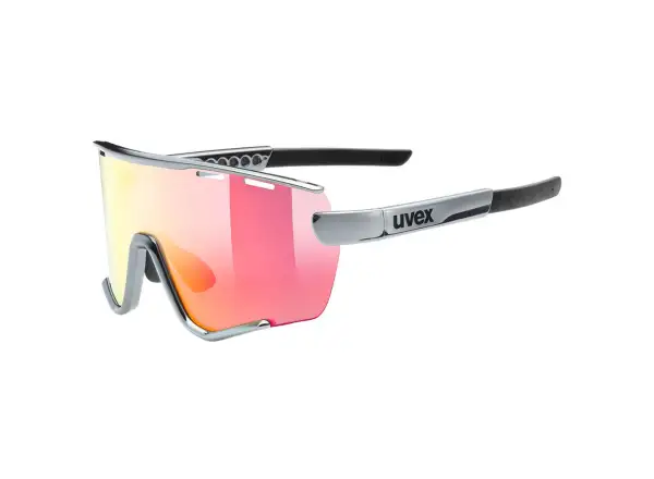 Uvex Sportstyle 236 Brillen-Set Silicium / Mirror Red