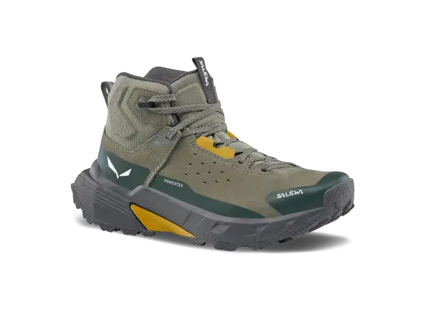 Salewa Pedroc 2 Leather MID PTX Herren Schuhe Faded Green/Dark Olive
