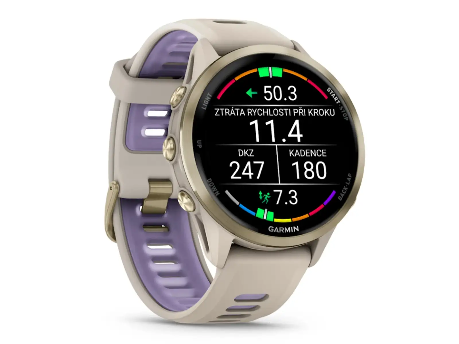Garmin Smartwatch – Forerunner 970 French Grey/Indigo