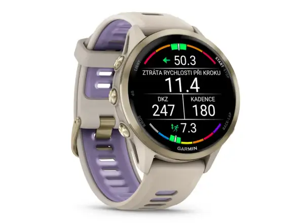 Garmin Smartwatch – Forerunner 970 French Grey/Indigo