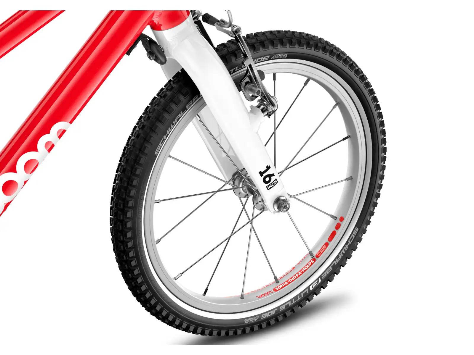 Woom GO 3 Automagic Kinderfahrrad 16" Red