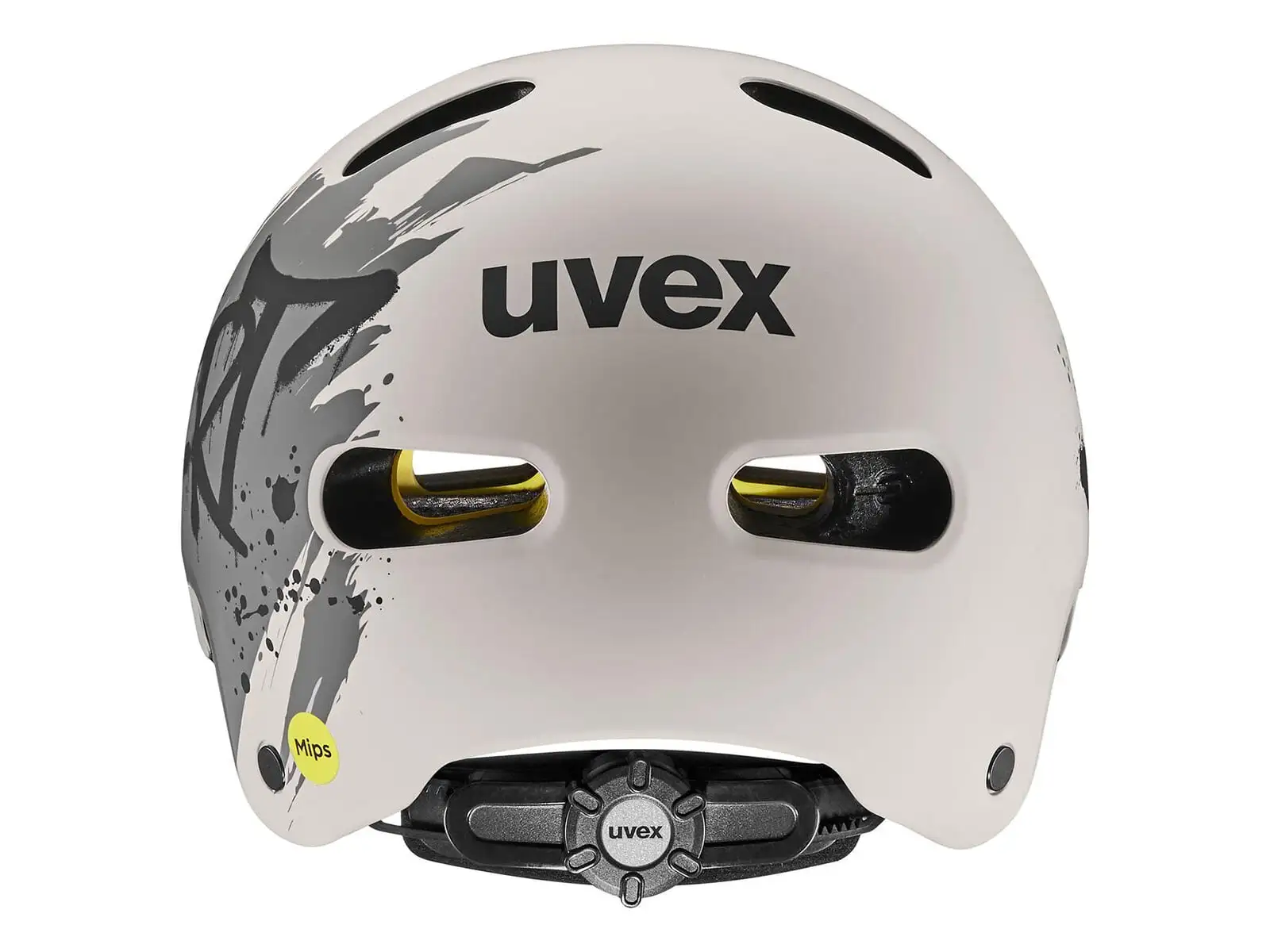 Uvex Kid 4 Style Mips Kinderhelm Dirt Warm Grey Matt