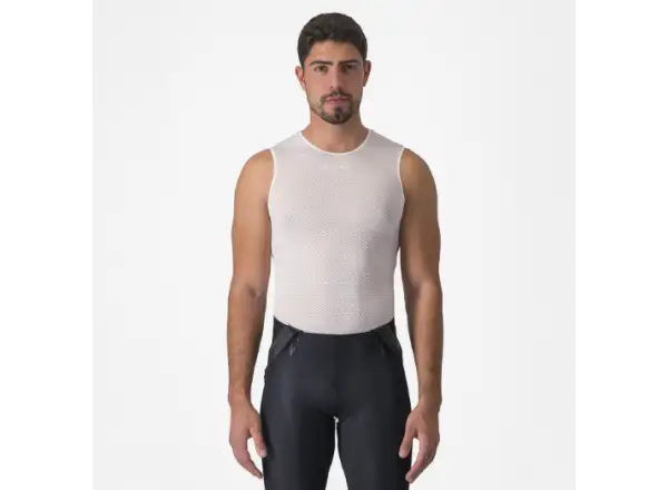 Castelli Pro Mesh 2.0 Funktionsunterhemd ohne Ärmel weiß
