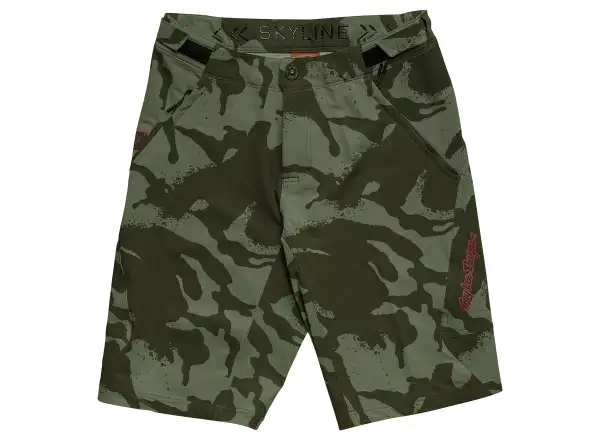 Troy Lee Designs Skyline Herren Shorts Shadow Camo Olive