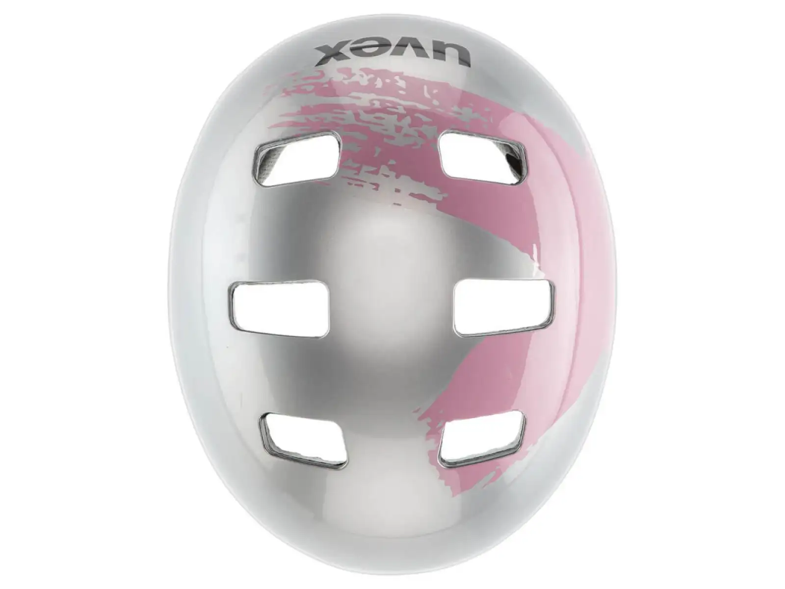 Fahrradhelm Uvex Kid 3 Silber/Rosé